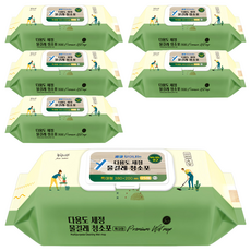 FromNature 多用途清潔濕拖巾 加大款, 6個