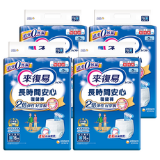 Lifree 來復易 長時間安心復健褲, M 24~33吋, 16片, 4包