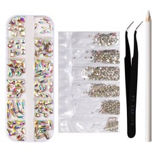 시크핏네일 풀스톤 네일아트 세트 ZN0139, 혼합색상, 1개