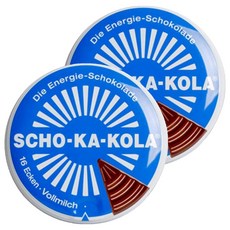 SCHO KA KOLA 牛奶巧克力, 100g, 2個