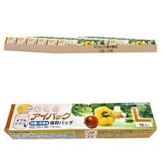 ROYALLIN 蘿林嚴選 雙層夾道加厚保鮮密封袋 500g, L(27 x 28cm), 10個, 12盒