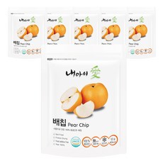 Naeiae 冷凍乾燥果乾, 水梨口味, 12g, 6包