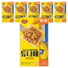 동원참치 튜나페 체다치즈 통조림, 6개