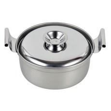 PEARL LIFE 珍珠金屬 Hanjikka系列 不銹鋼深型湯鍋, 14cm, 銀色, 1個