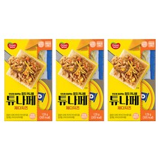 Dongwon 東遠 Tuna 切達起司鮪魚醬罐頭, 129g, 3個