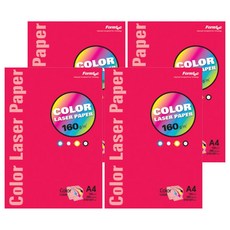 Formtec 彩色雷射專用影印紙 160g, A4, 400張