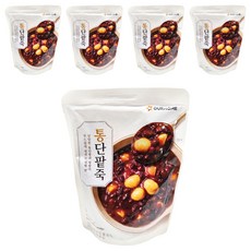 OURHOME 紅豆粥 口感綿密 韓國原裝 隔水加熱 方便食用, 270g, 5包