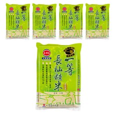 三好米 一等長秈糙米, 口感自然 自帶甜味 米粒香Q彈性 免浸泡 CNS一等米, 2.2kg, 5包