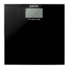KINYO 大螢幕電子體重計, DS6585, 1個, Black