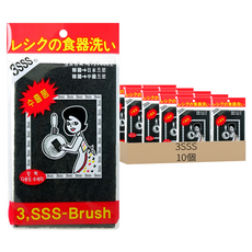 Greenpia 拋光用菜瓜布 3SSS, 10個, 1組
