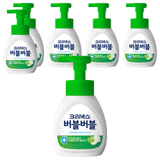 크리넥스 버블버블 핸드워시 퓨어애플, 250ml, 6개