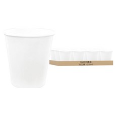 萬福 全白7oz冷熱共用杯 90口徑, 1箱, 2000個裝