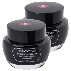 TACCIA 鋼筆墨水 WD40-07 40ml, 紫紅色, 2罐