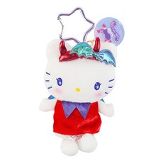 Sanrio 三麗鷗 造型玩偶吊飾 3歲以上, 凱蒂貓 惡魔, 1個, 14cm