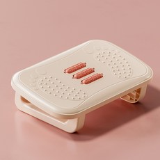 辦公室指壓按摩腳踏板 固定型, 粉色