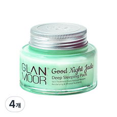 GLAN MOOR 晚安Jade深層睡眠面膜, 100ml, 4個