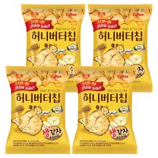 해태제과 허니버터칩, 44g, 4개