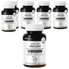 ROnIEWELL MSM 2000保健錠, 120顆, 6罐