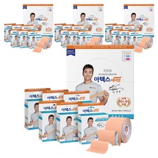 아텍스 테이핑 언컷 스포츠테이프 5cm x 5m, 1개입, 24개
