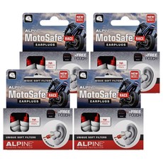 ALPINE Moto Safe賽車耳塞, 4組, 1副