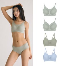 24hrs. 無感失憶內衣4件組 夏日款