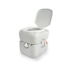 프리미엄 캠핑용변기 22L CHH-4822T, 연그레이, 1개