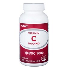 GNC 비타민C 1000, 60정, 1개
