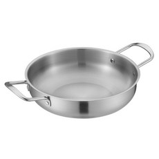 Bloom Home 電磁爐專用不鏽鋼火鍋, 銀色, 1個, 22cm