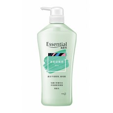 Essential 逸萱秀 瞬效鎖水系列潤髮乳 速乾空氣感, 毛鱗片屏護科技, 不添加防腐劑、礦物油、矽靈, 髮根扁塌頭髮適用, 700ml, 1瓶