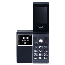 Uniscope 優思 4G長輩機 V909 大按鍵設計 字體清晰 操作簡單 內建FM收音機和強光手電筒, 32GB, 黑色