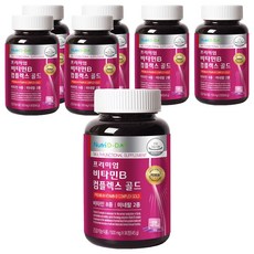 뉴트리디데이 프리미엄 비타민B 컴플렉스 골드, 90정, 7개