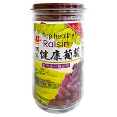 李家興 頂級健康葡萄乾 有籽 380公克, 300g, 1罐
