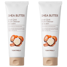 TONY MOLY 乳木果油泡沫潔面乳, 250ml, 2個