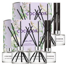 코코도르 퍼퓸 디퓨저, 다크바닐라샌달우드, 200ml, 8개