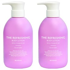 BEAUDIANI 清爽身體乳液 薰衣草香, 450ml, 2個