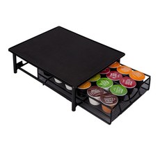 제이앤케이 돌체구스토 캡슐보관함 미니서랍형 24구, 블랙, 1개