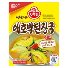 오뚜기 맛있는 애호박 된장국, 36g, 1개