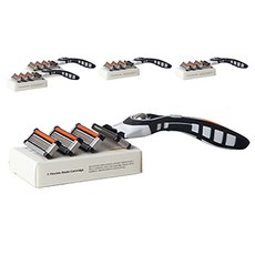 Rage Society 剃須刀套組, 剃須刀柄 + 5 刀片刀片架 4p, 5套