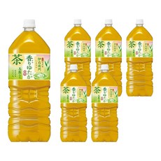SunTORY 三得利 伊右衛門 大罐香醇綠茶, 2L, 6瓶