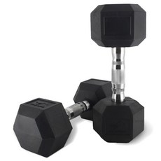 쿠스포츠 육각 고무 아령 3kg, 2개