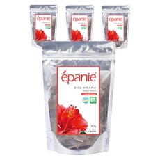 에빠니 유기농 히비스커스 허브차, 1.5g, 20개입, 4개