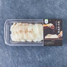 은하수산 소금에 절인 숙성 광어회, 120g, 1개