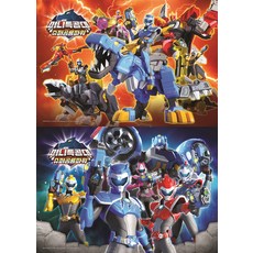 유니콘 미니특공대 퍼즐 2종 세트, 1세트