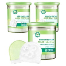 Peelosoft Acu茶樹泡沫潔膚棉片, 20入, 3個
