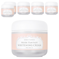 CHICA Y CHICO 夢幻裸妝亮白霜, 6罐, 55ml