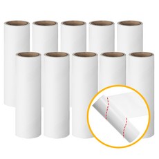 코멧 사선컷팅 일반형 테이프 클리너 리필 16cm x 12m, 10개