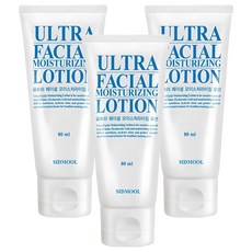 시드물 울트라 페이셜 모이스처라이징 로션, 80ml, 3개