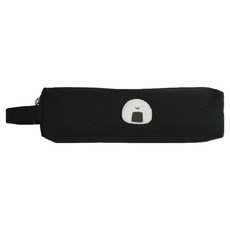 CCHING 青青文具 小長方筆袋, 1個, 墨黑色