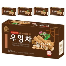 우리차 우엉차, 1g, 100개입, 5개