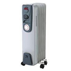 EURO PARK 定時型自動溫度調節移動式5片式電暖器, EU-05T